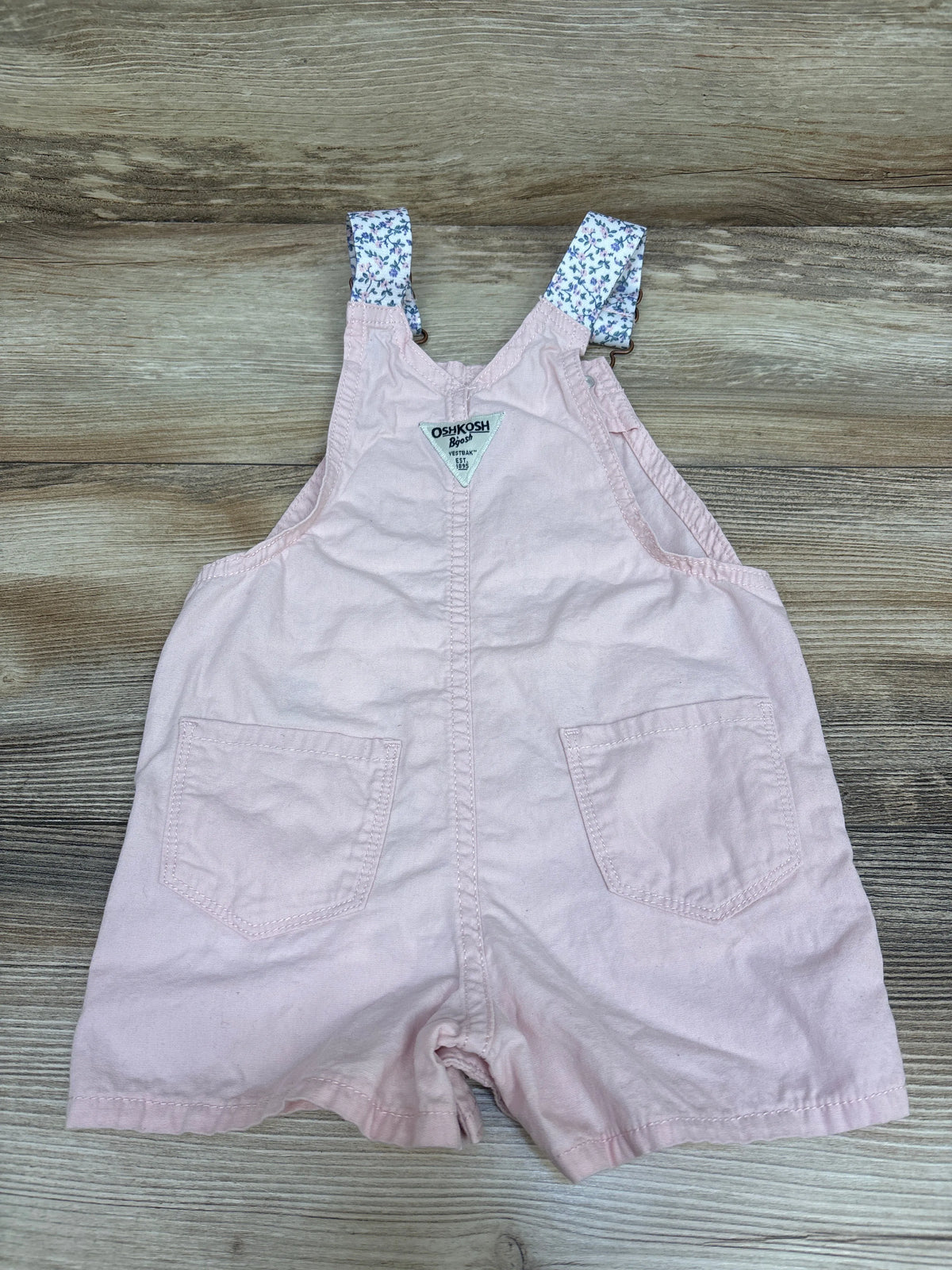 Oshkosh Shortalls Pink sz 18m