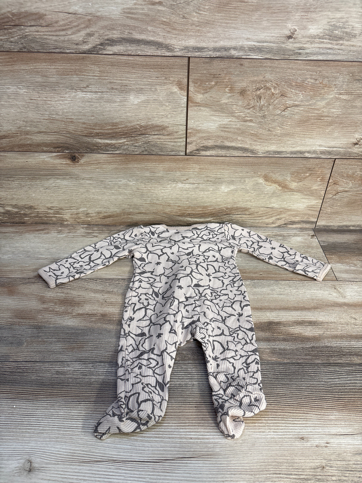 Carter's Waffle Knit Sleeper Beige sz 3m