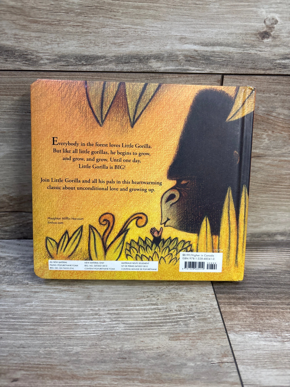 Little Gorilla Padded Board Book