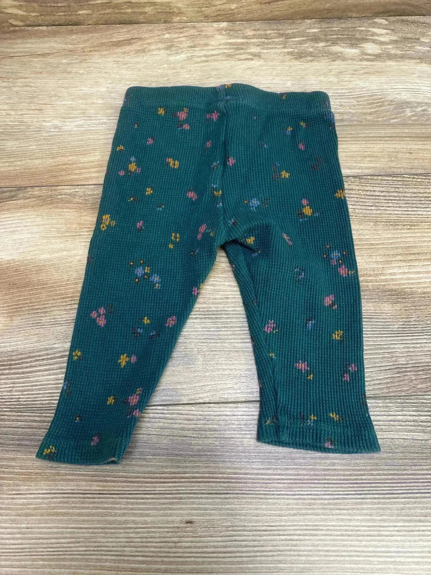Baby Gap Floral Leggings Green sz 6-12m - Me n Mommy To Be