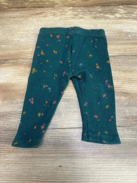 Baby Gap Floral Leggings Green sz 6-12m - Me n Mommy To Be