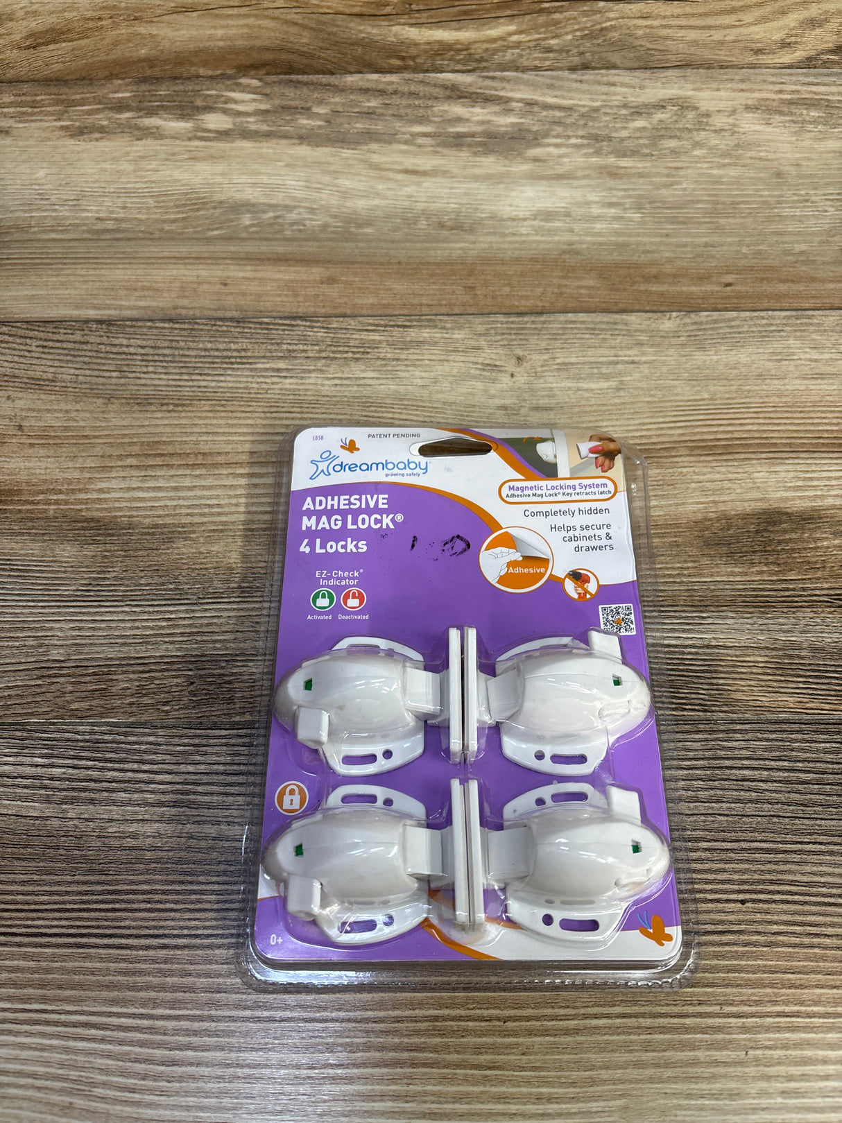 NEW Dreambaby Adhesive Magnetic Cabinet Locks 4pk