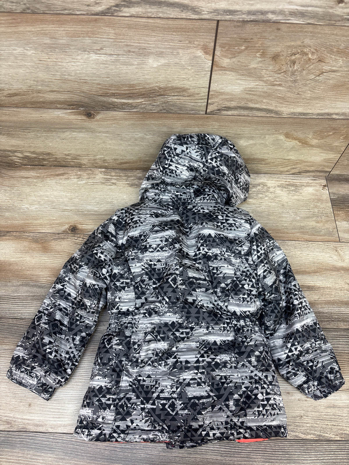Pink Platinum Advance 3-in-1 Hooded Puffer Jacket Grey sz 3T