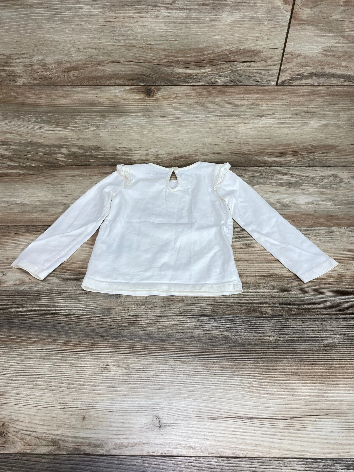 Janie and Jack Ballerina Tee Ivory sz 2T - Me n Mommy To Be