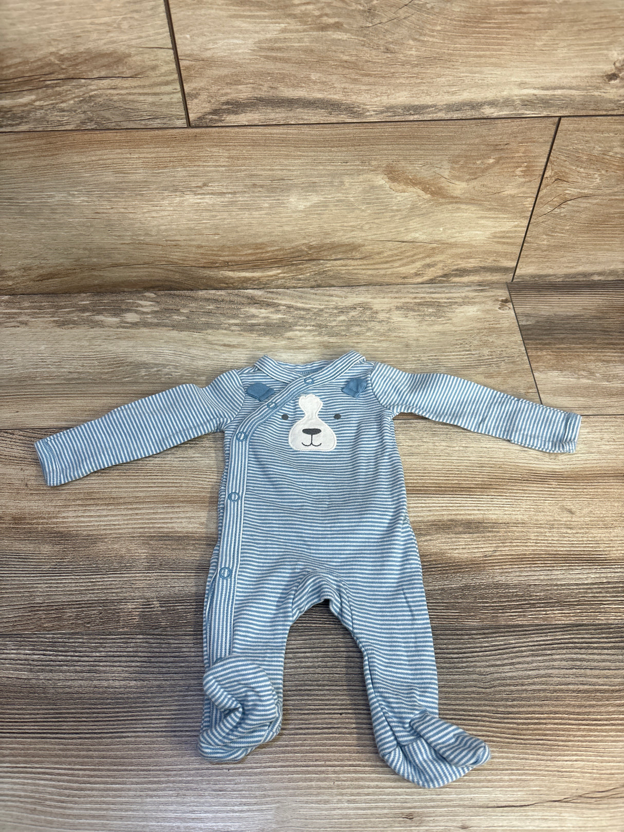 Carter's Dog Snap Sleep 'n Play Blue sz Preemie