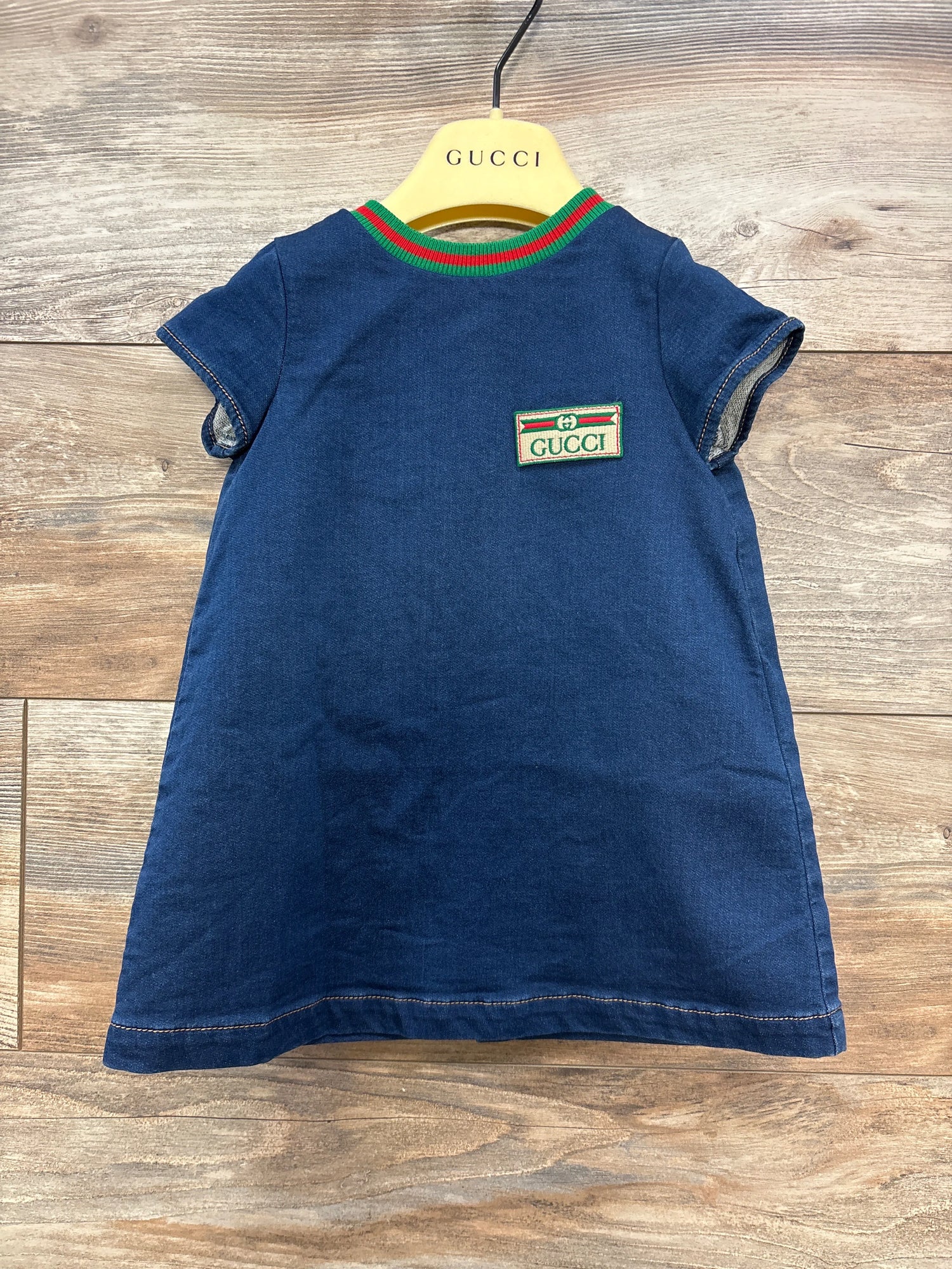 Gucci Denim Dress Blue sz 12-18m - Me n Mommy To Be