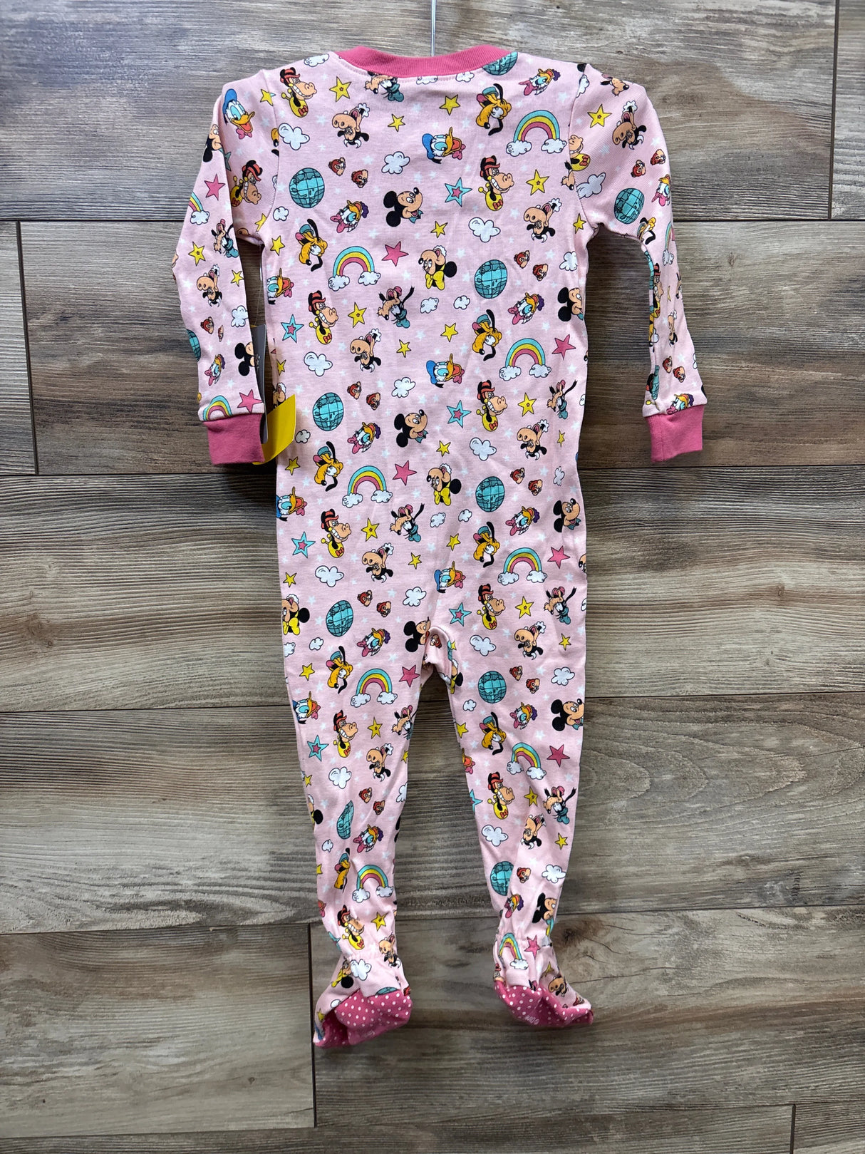 NEW Disney Shop Mickey Mouse Sleeper Pink sz 18-24m