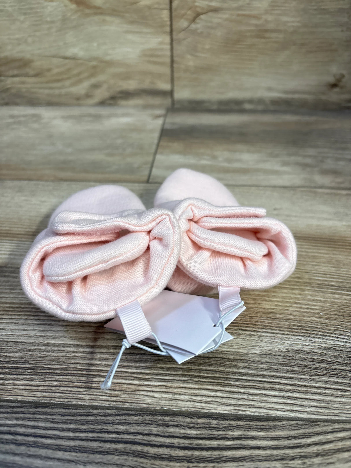NEW Old Navy Jersey Knit Booties Pink sz 2c