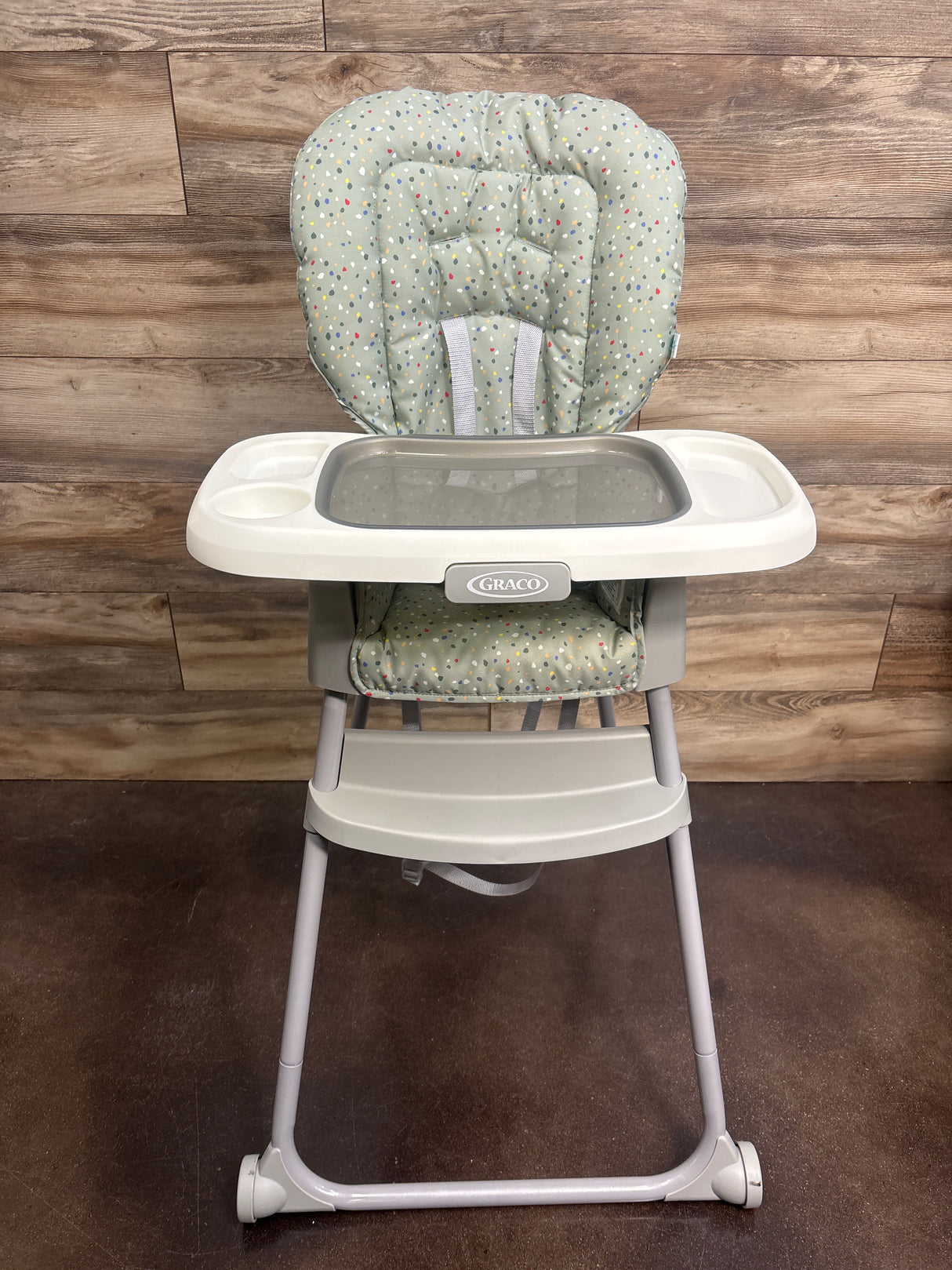 Graco Made2Grow 5-in-1 Infant Toddler High Chair in Terrazo