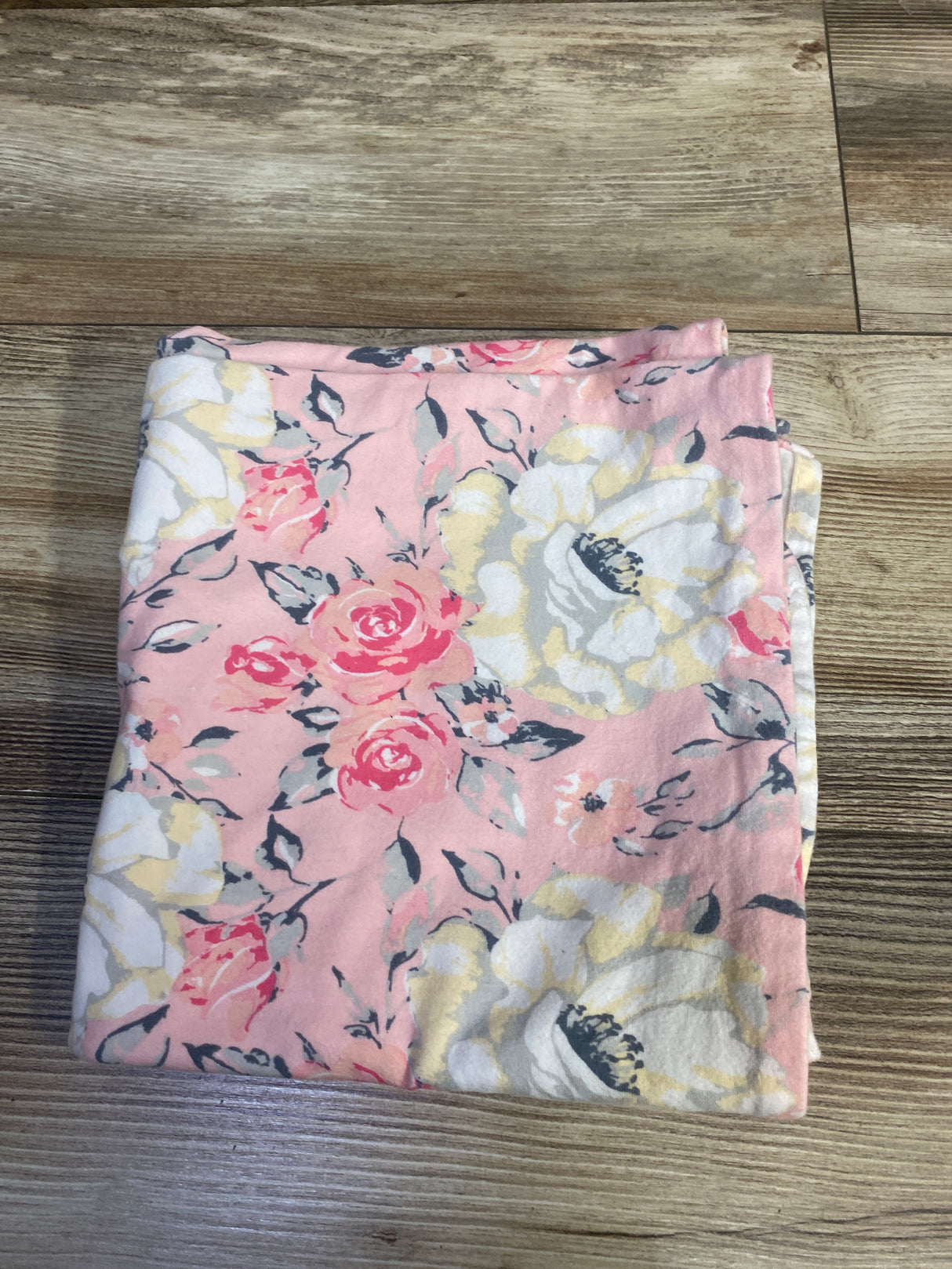 Baby Essentials Floral Swaddle Blanket Pink