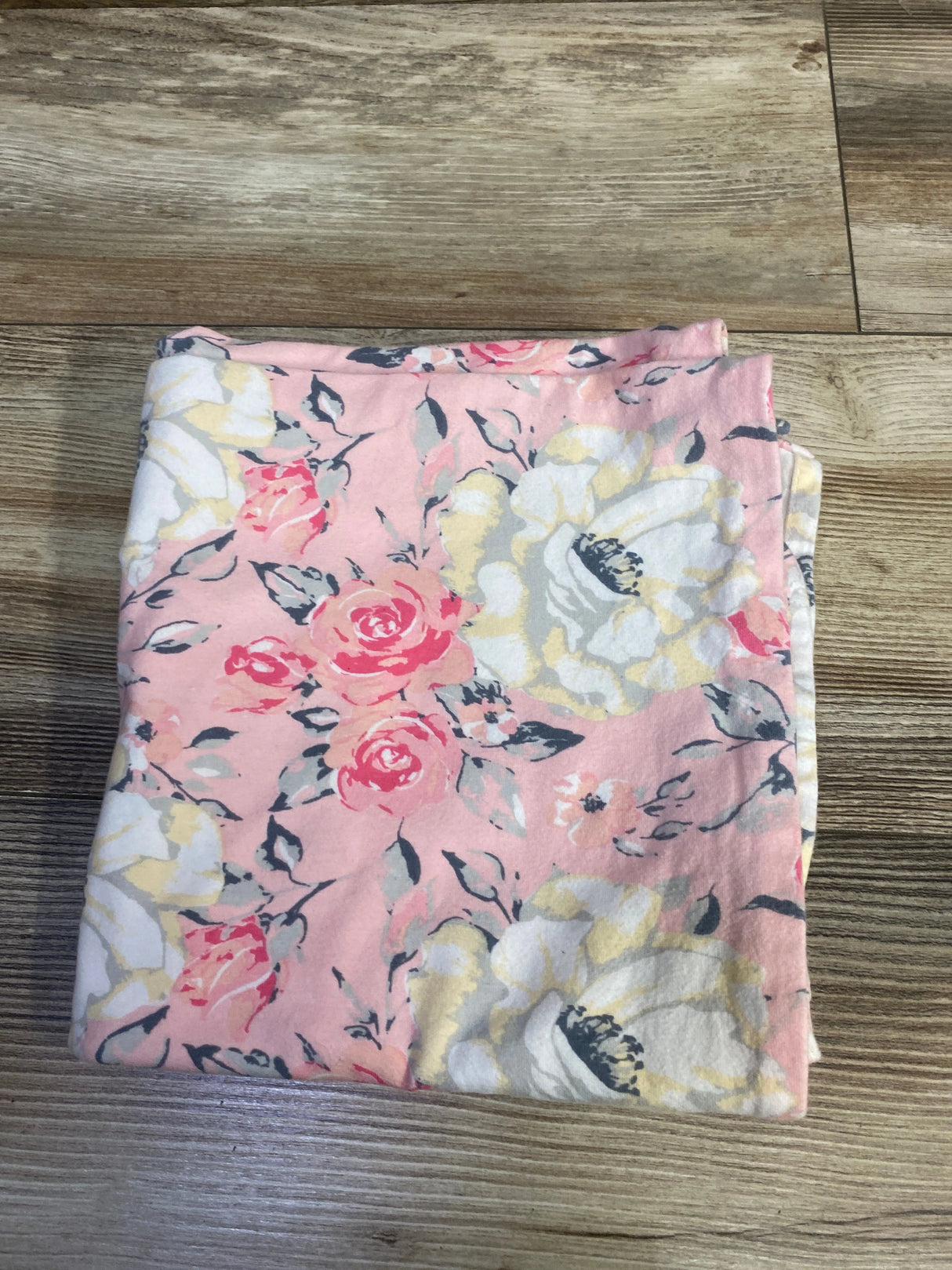 Baby Essentials Floral Swaddle Blanket Pink