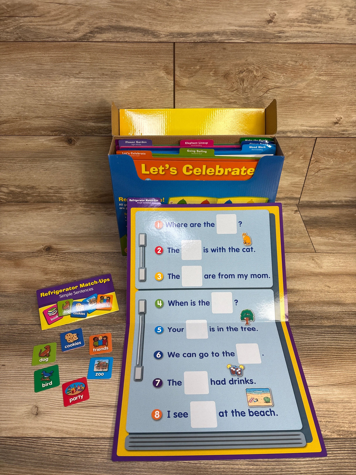 Lakeshore Word Work Folder Game Library