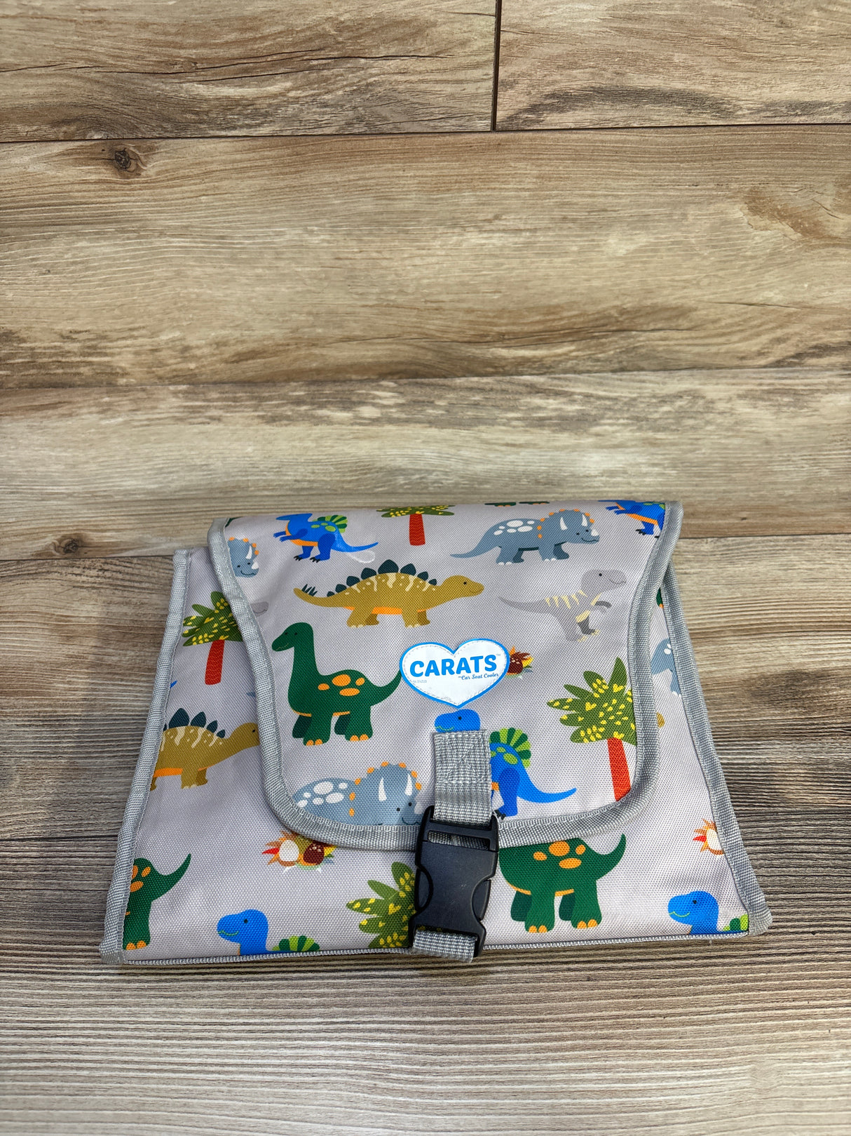 Cool Carats Car Seat Cooling Pad, Dinosaur Print