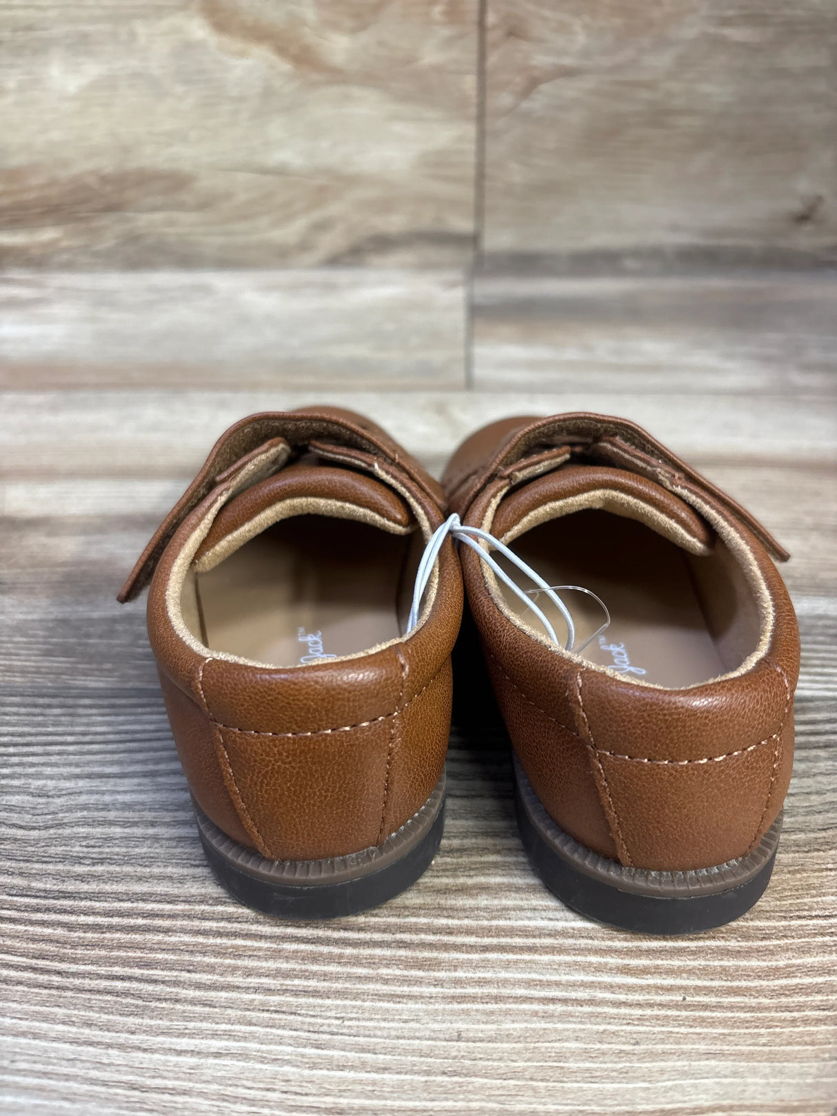 NWOT Cat & Jack Miles Dress Shoes Cognac sz 8c