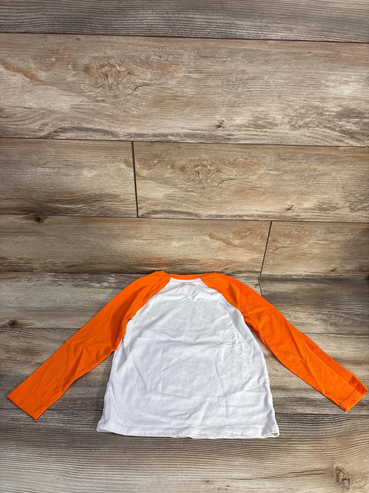 Cat & Jack Halloween Shirt Orange sz 5T