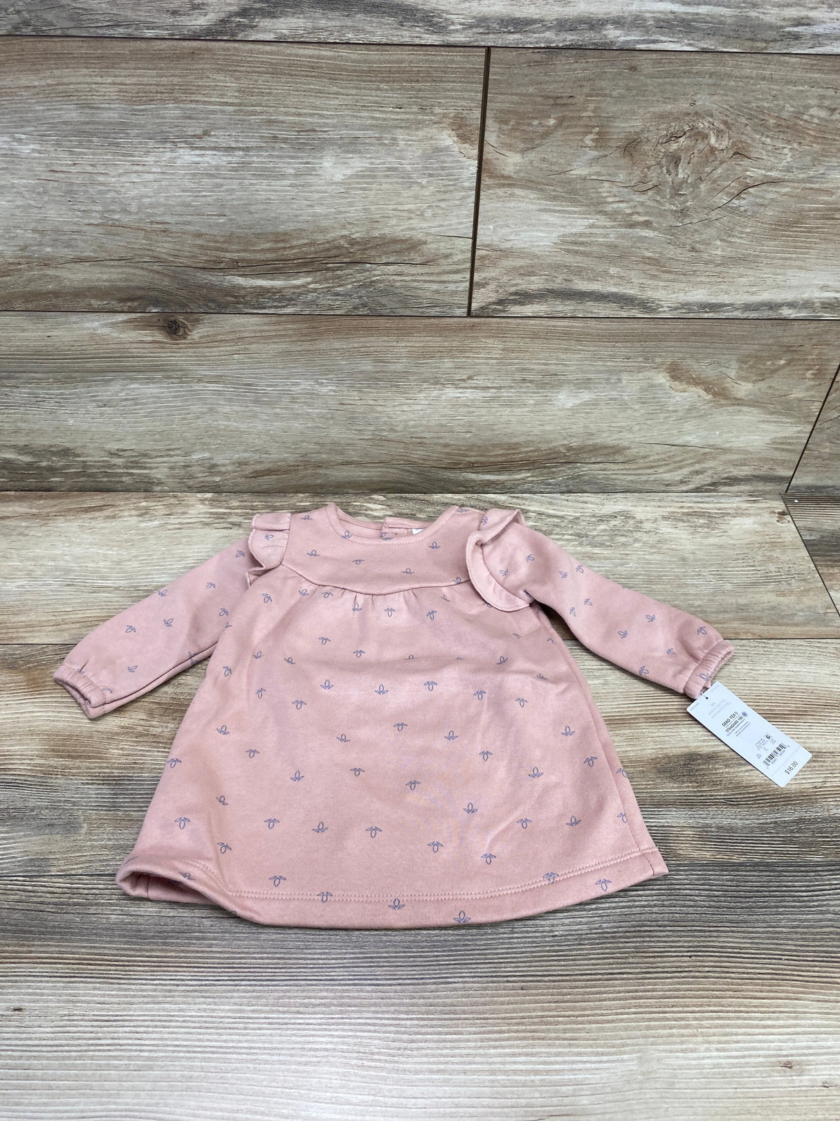NEW Just One You 2pc Sweatshirt Dress & Bloomers Pink sz 6m - Me n Mommy To Be