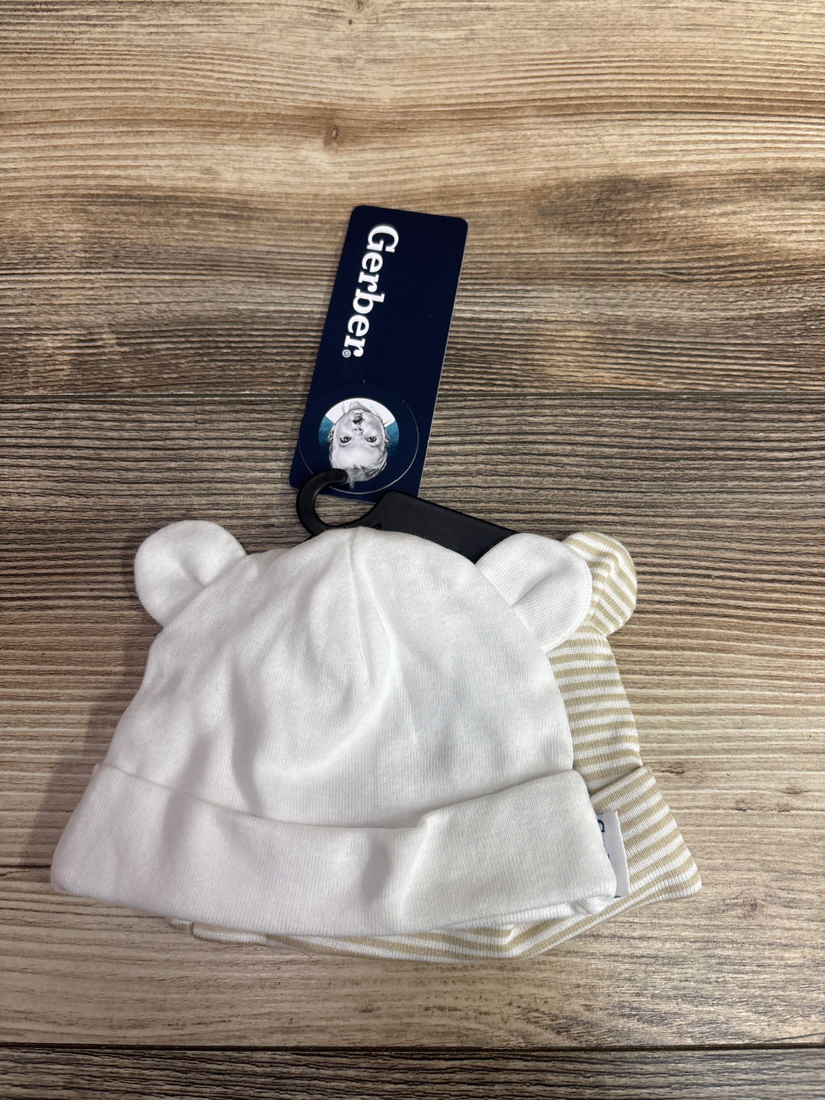 NEW Gerber 2pk Caps sz Newborn