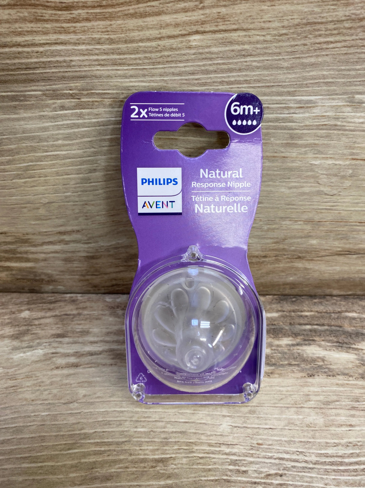 NEW Philips Avent 2pk Natural Response Nipple Flow 6+ Months - Me n Mommy To Be
