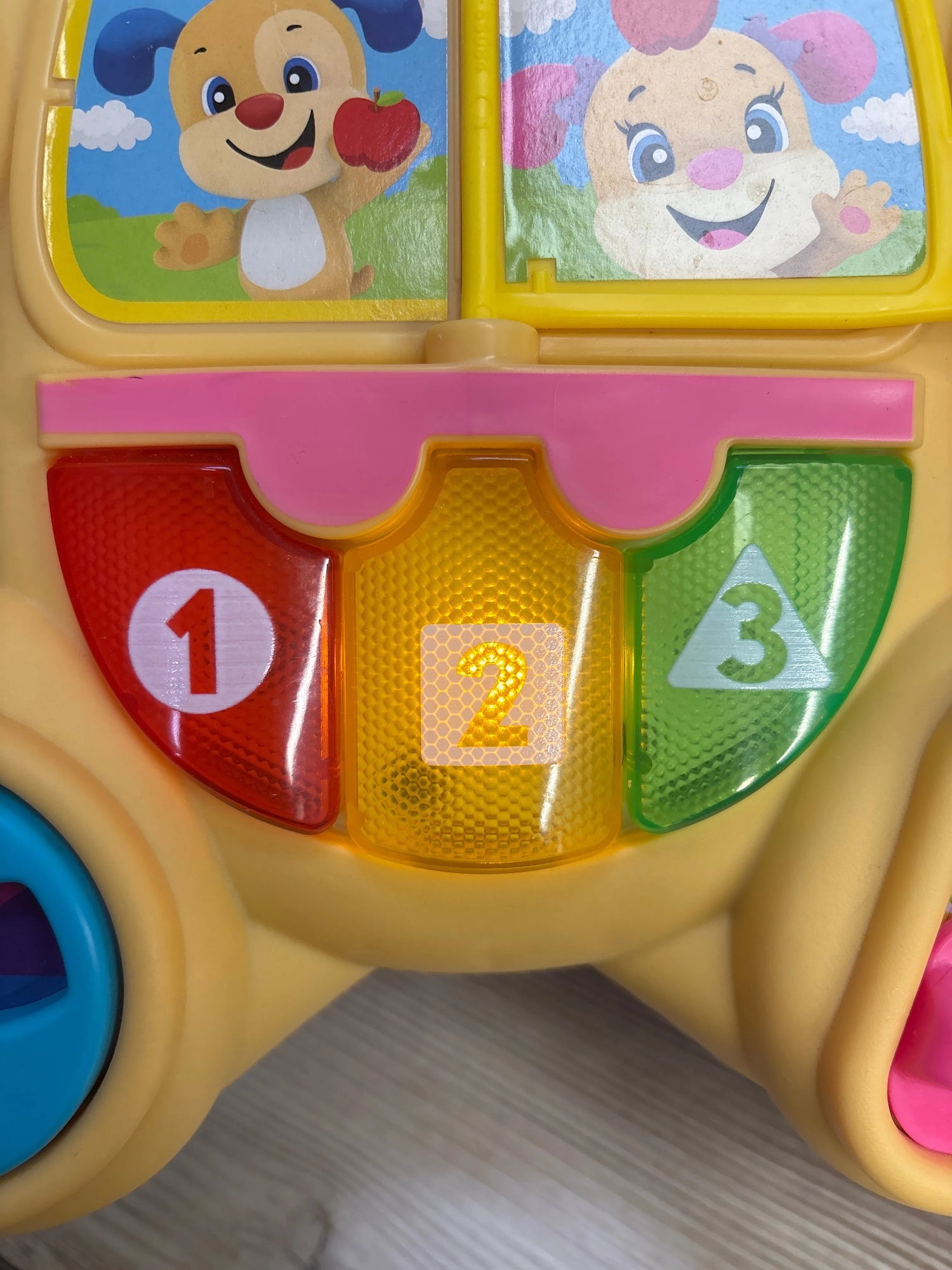 Fisher Price Laugh and Learn Smart Stages Learn With Puppy Walker Pink - Me n Mommy To Be