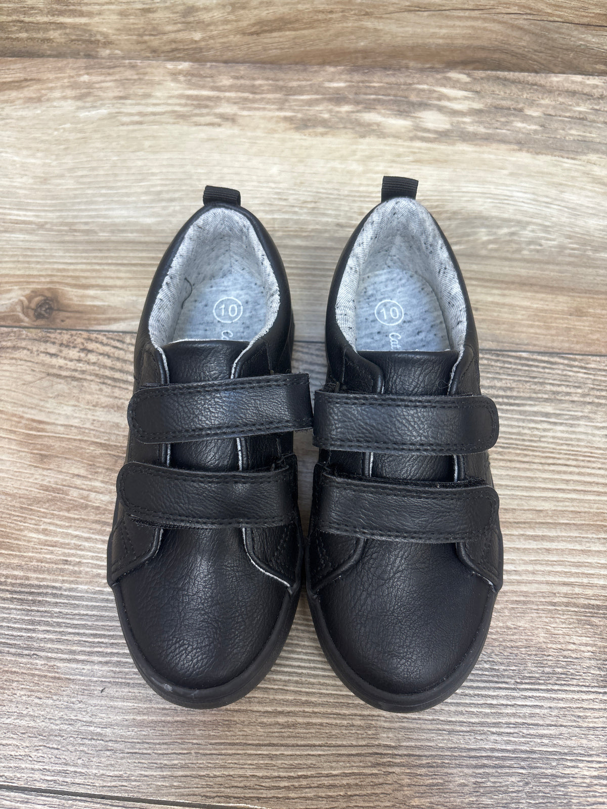 Cat & Jack Parker Double-Strap Sneakers Black sz 10c