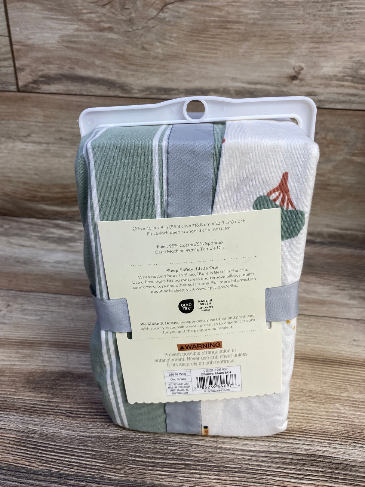 NEW Cloud Island Fitted Jersey Crib Sheet, 2pk