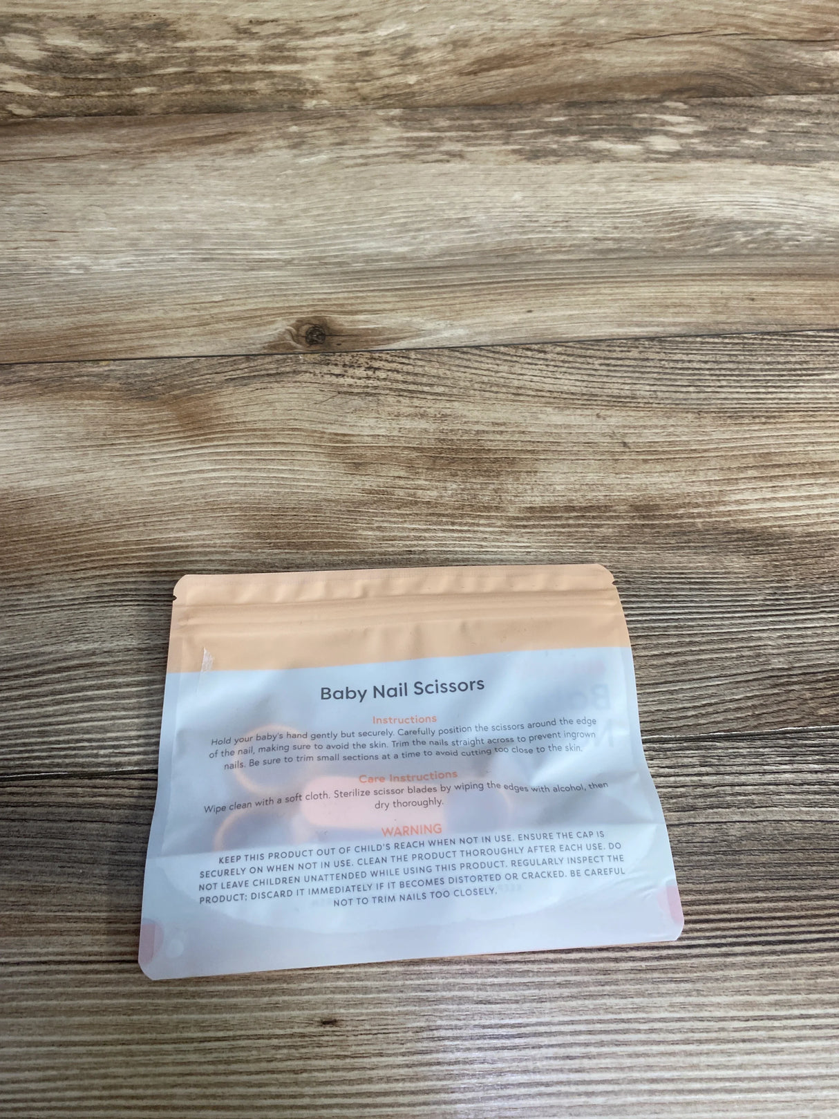 NEW Sprucely Baby Nail Scissors