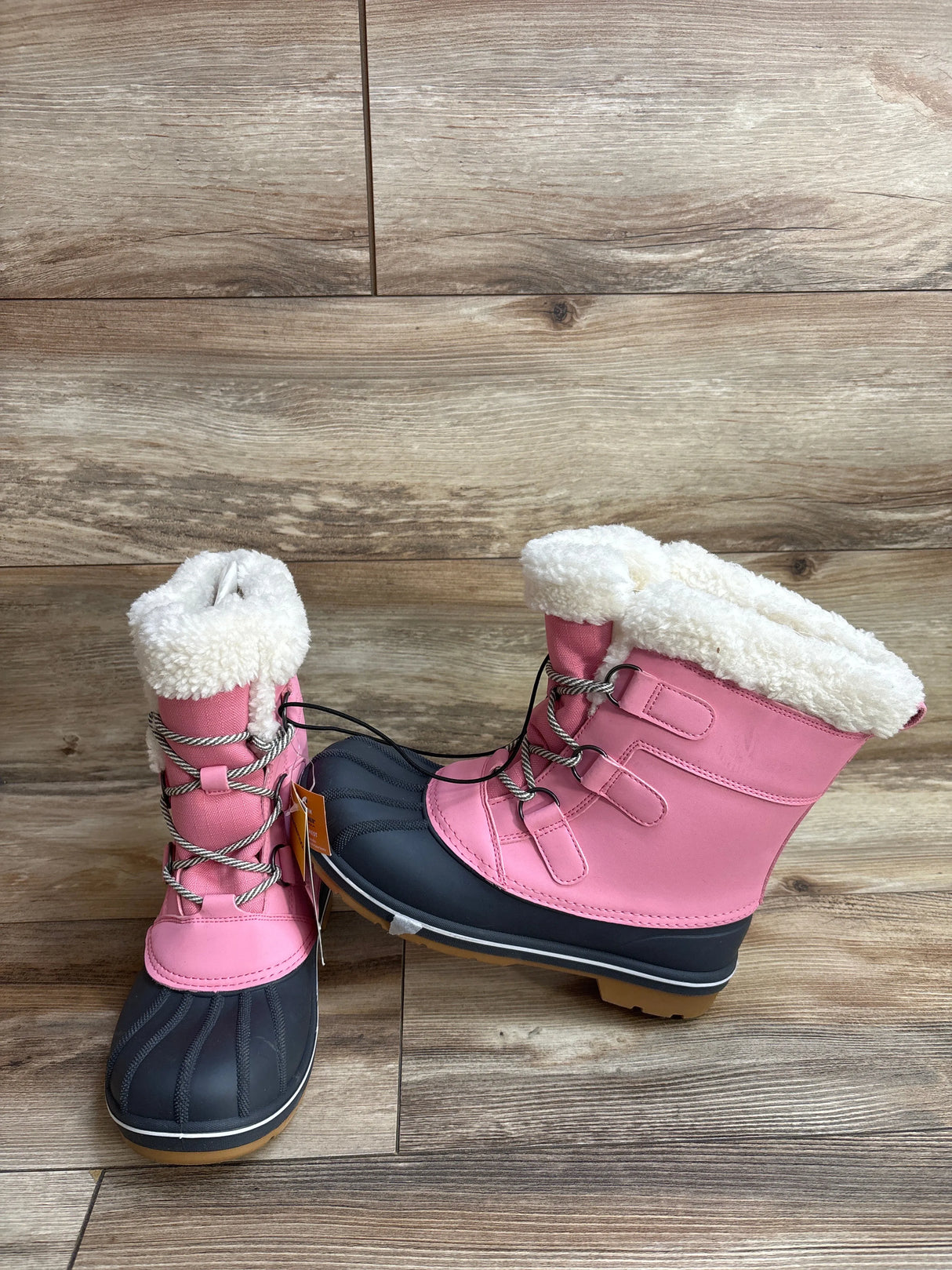 NEW Cat & Jack Kit Winter Boots Pink Sz 5Y
