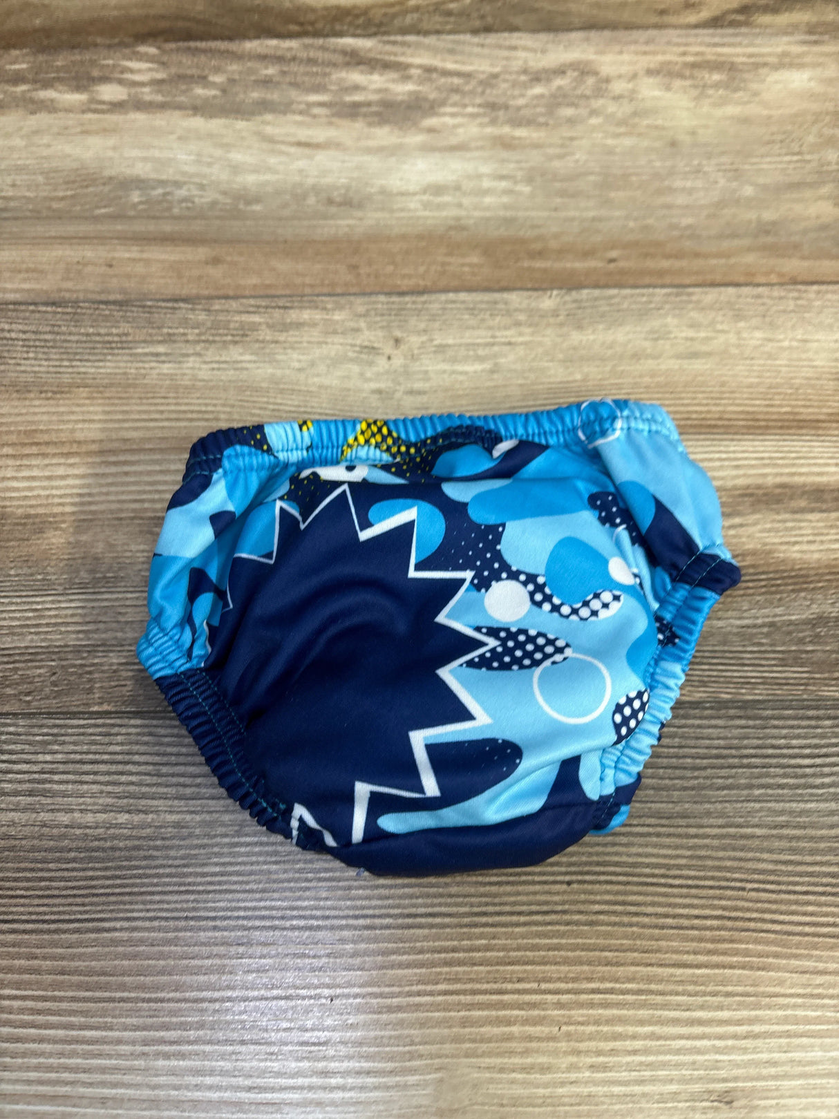 Aqua SwimSchool Reusable Swim Diaper Blue sz 12m