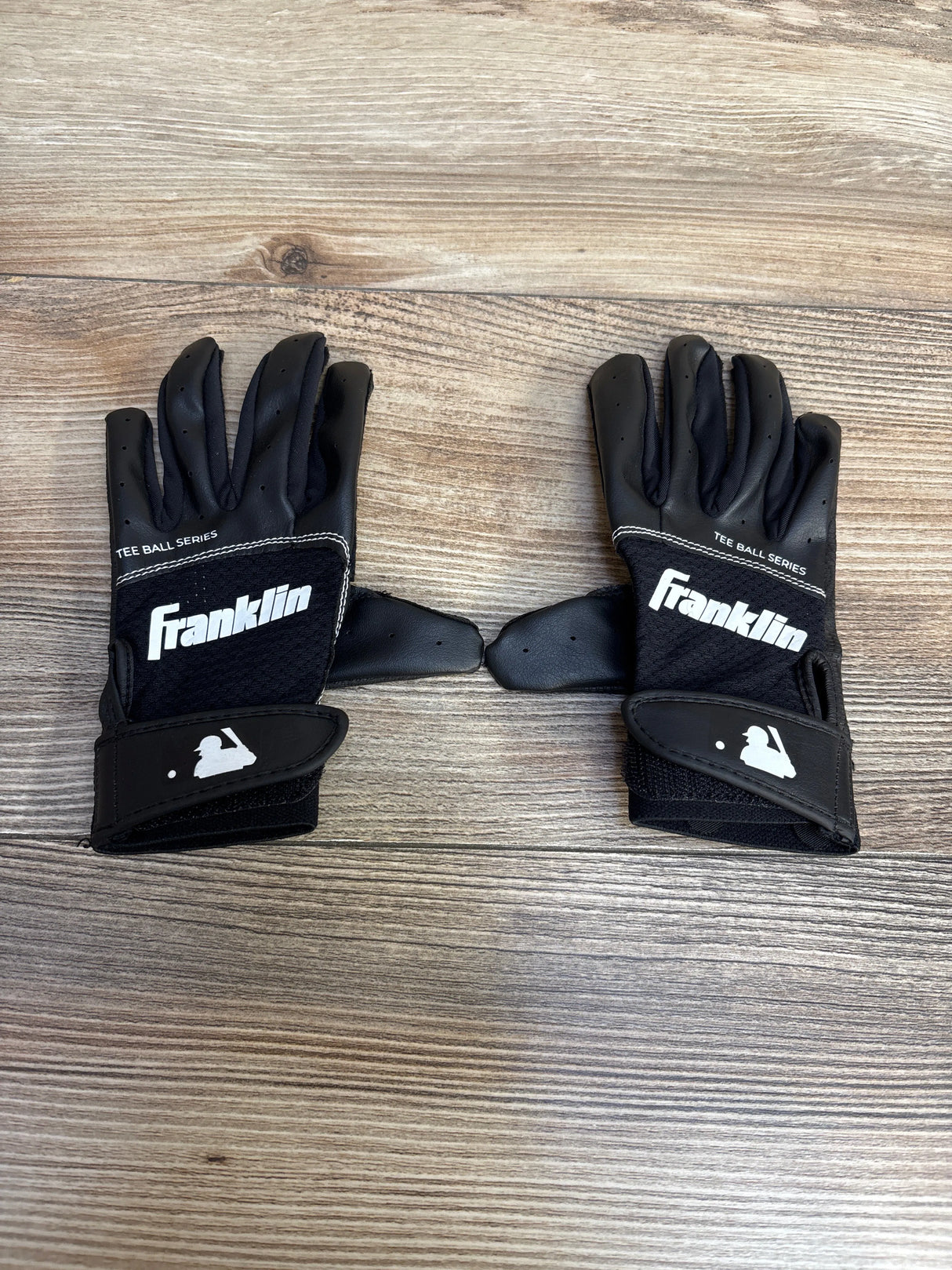 Franklin Youth Tee Ball Batting Gloves Black sz XS - Me n Mommy To Be