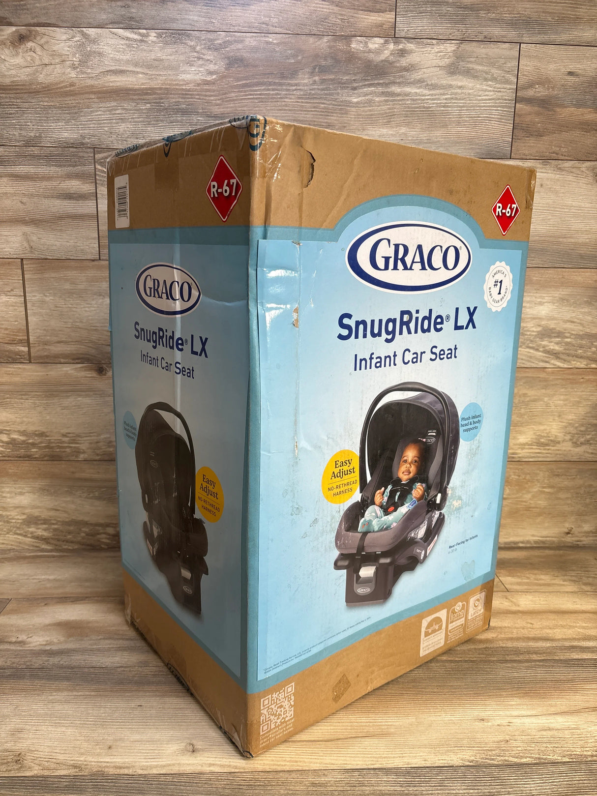 NEW Graco SnugRide LX Infant Car Seat in Elko Black