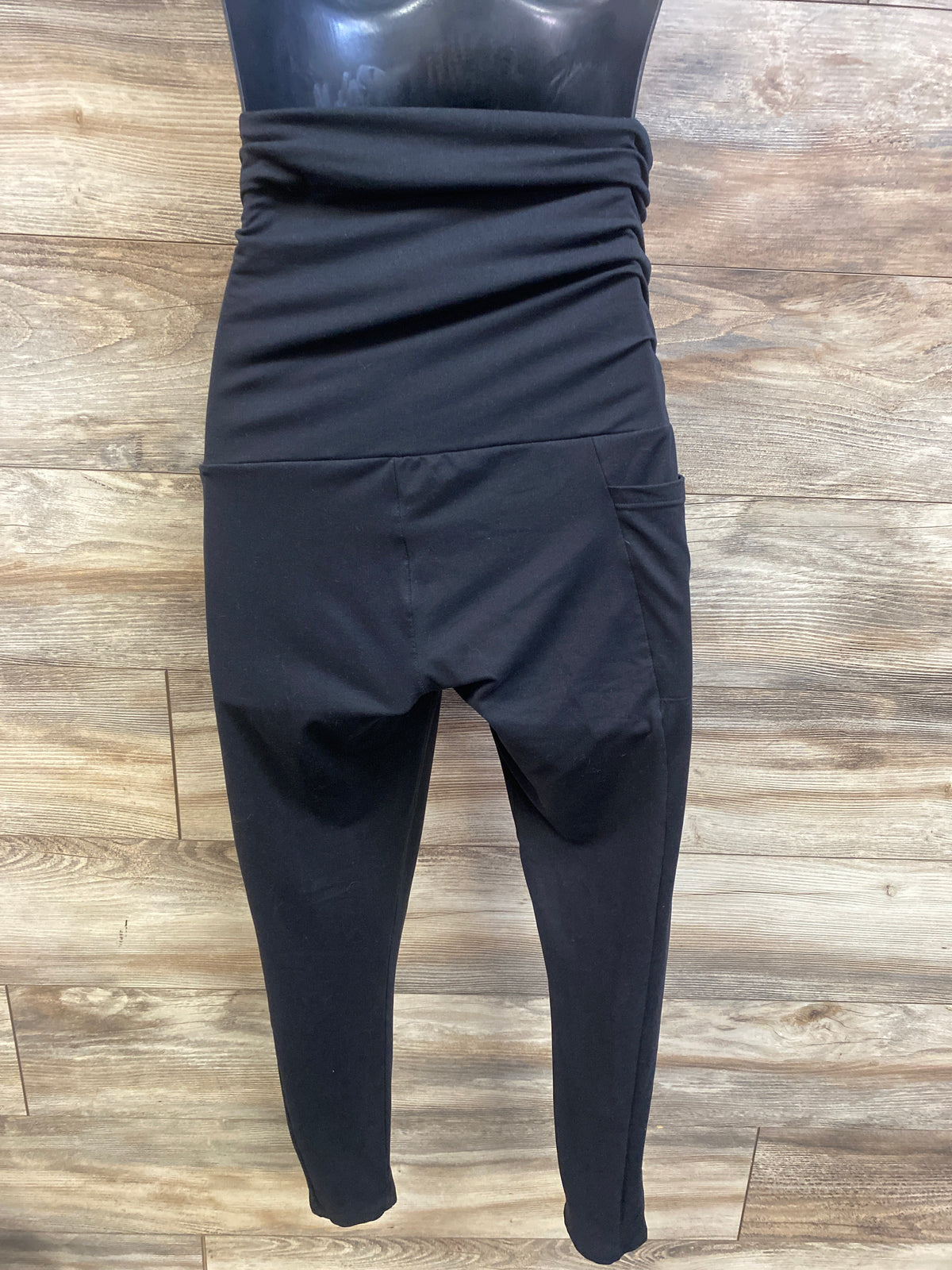 Maternity Over-Belly Yoga Pants Black sz Large