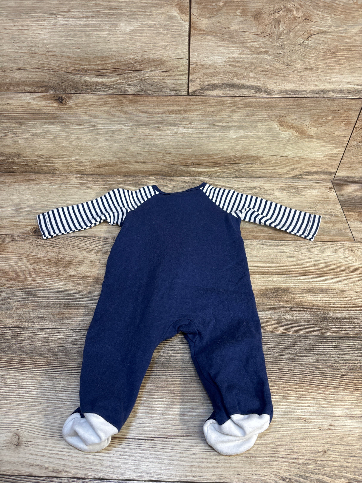 Little Me Sports Sleeper Navy sz 3m