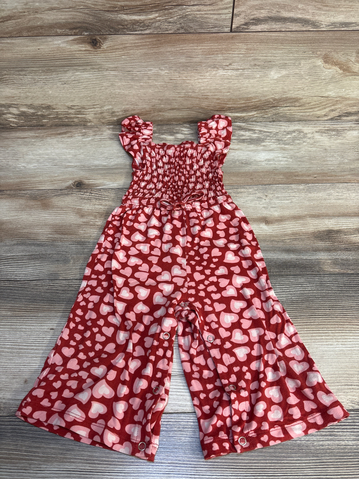 Picapino Heart Print Jumper Red sz 18m