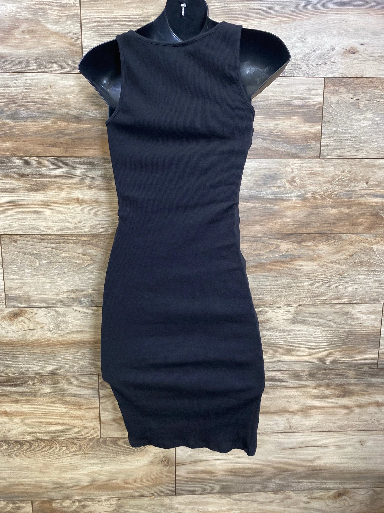 Motherhood Maternity Ribbed Tank Dress Black sz Small - Me n Mommy To Be