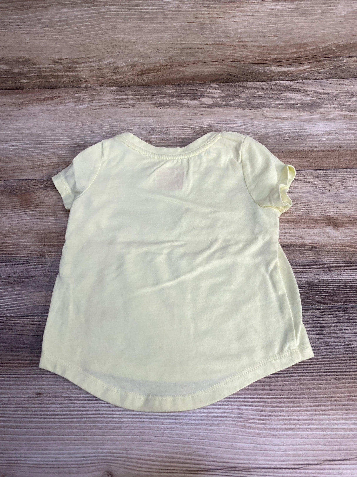 Cat & Jack Short Sleeve Shirt Yellow sz 18m