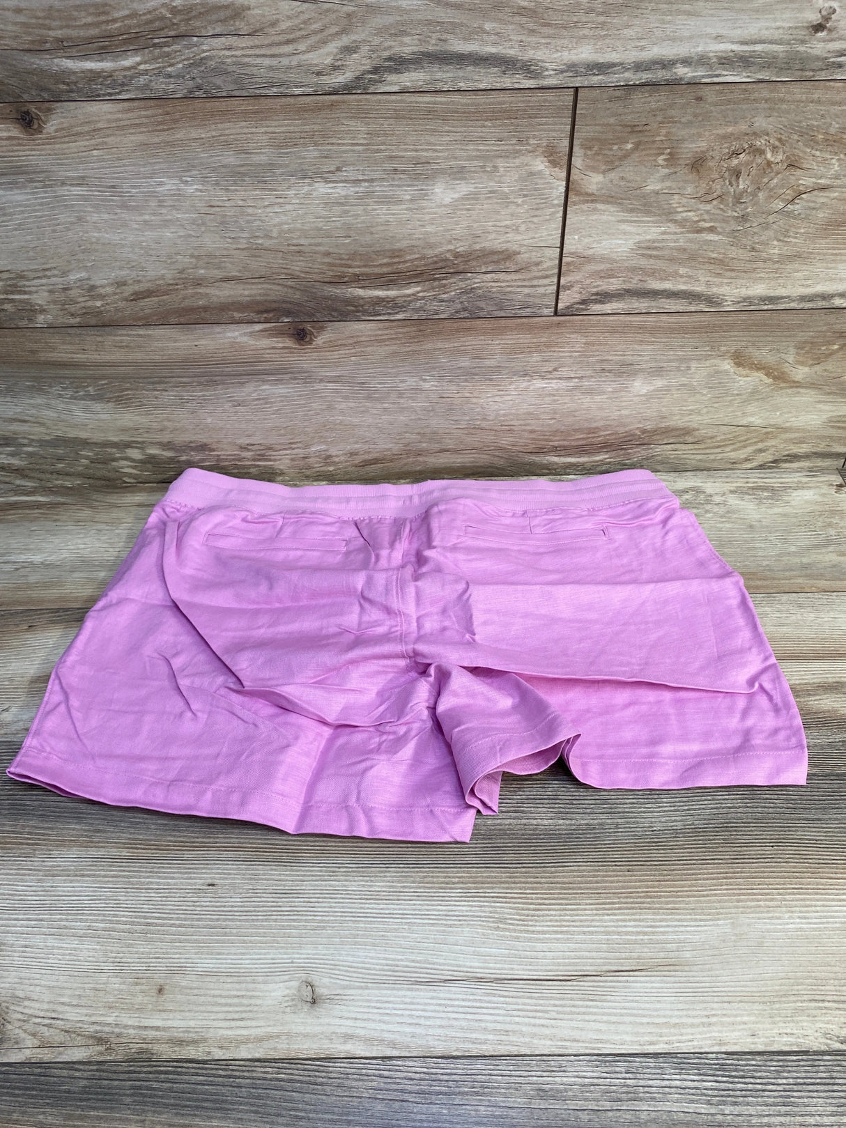 NWOT Gap Maternity Linen-Cotton Shorts Pink sz XL - Me n Mommy To Be