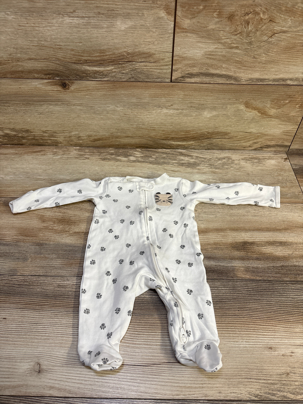 Carter's Sleeper White sz 3m
