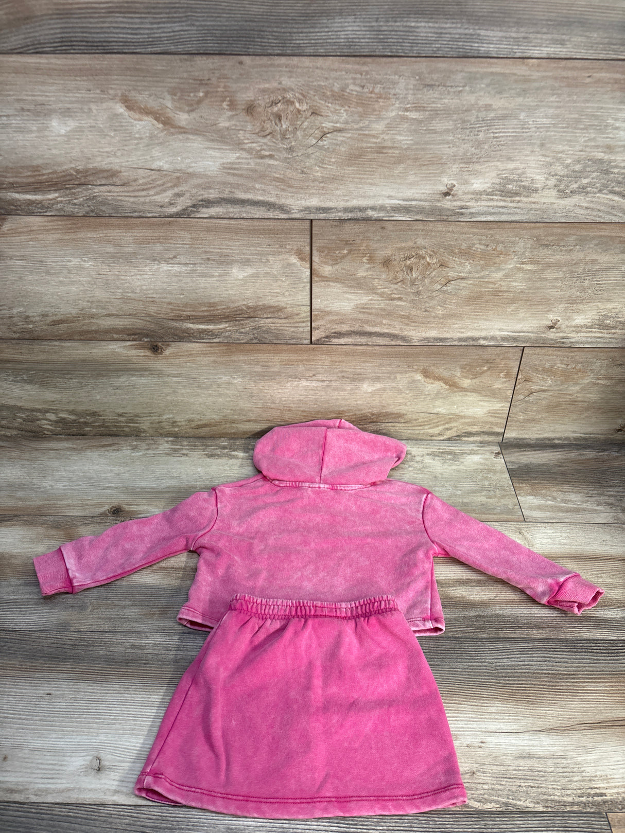Limited Edition Barbie 2pc Hoodie & Skirt Set Pink sz 2T