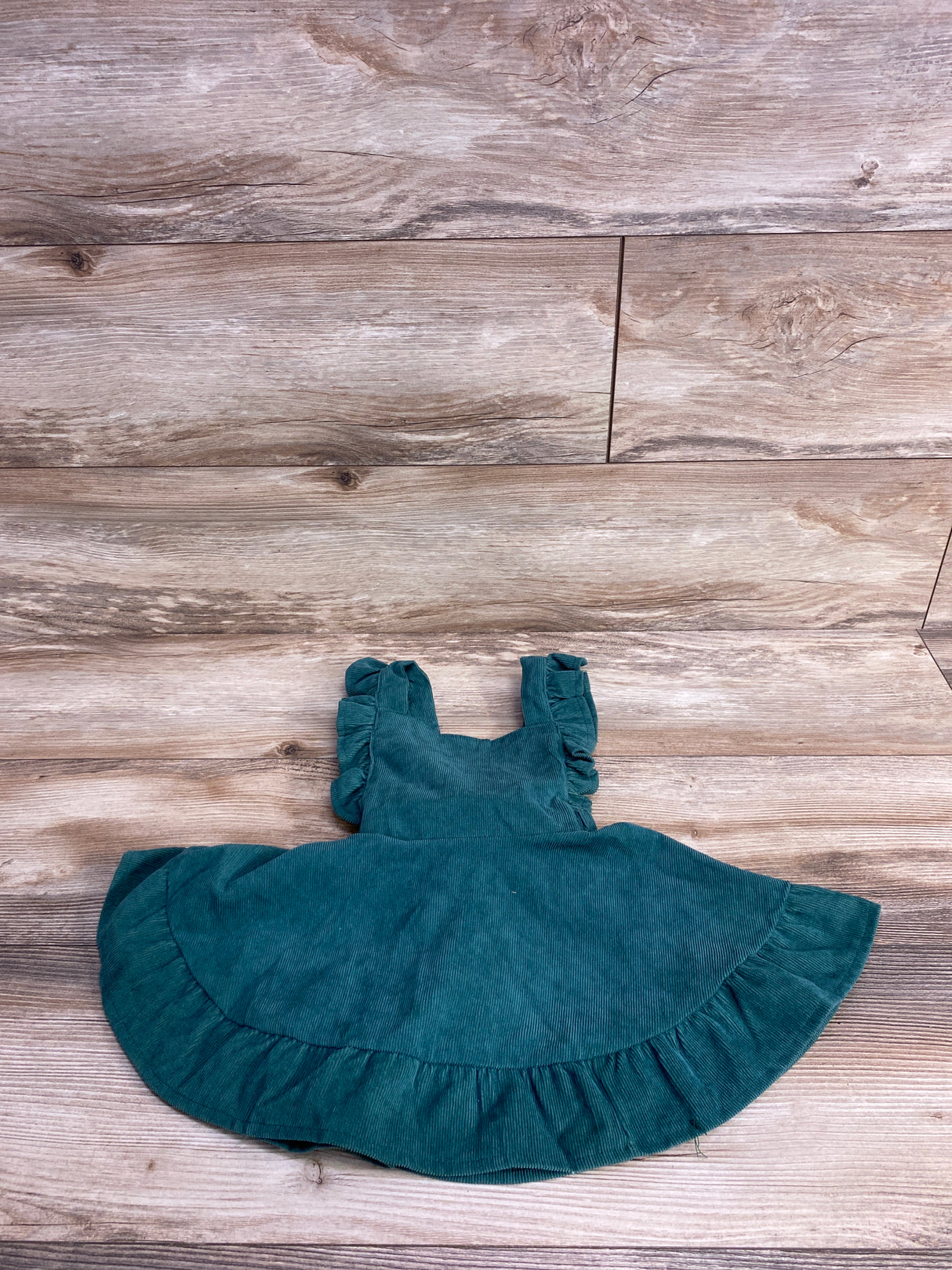 Cord Ruffled Skirtall Emerald sz 12-18m