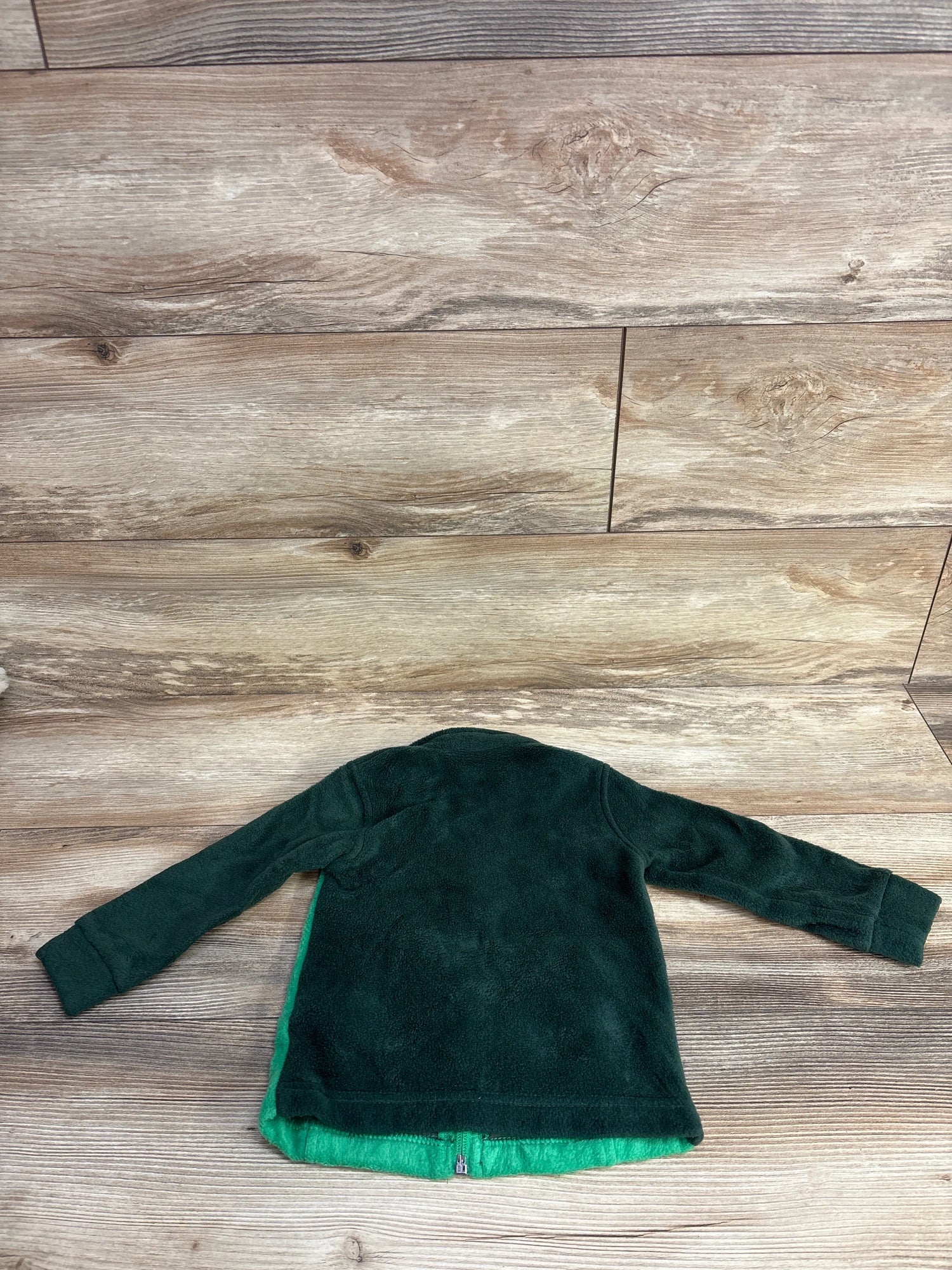 Columbia Full Zip Fleece Jacket Green sz 18-24m