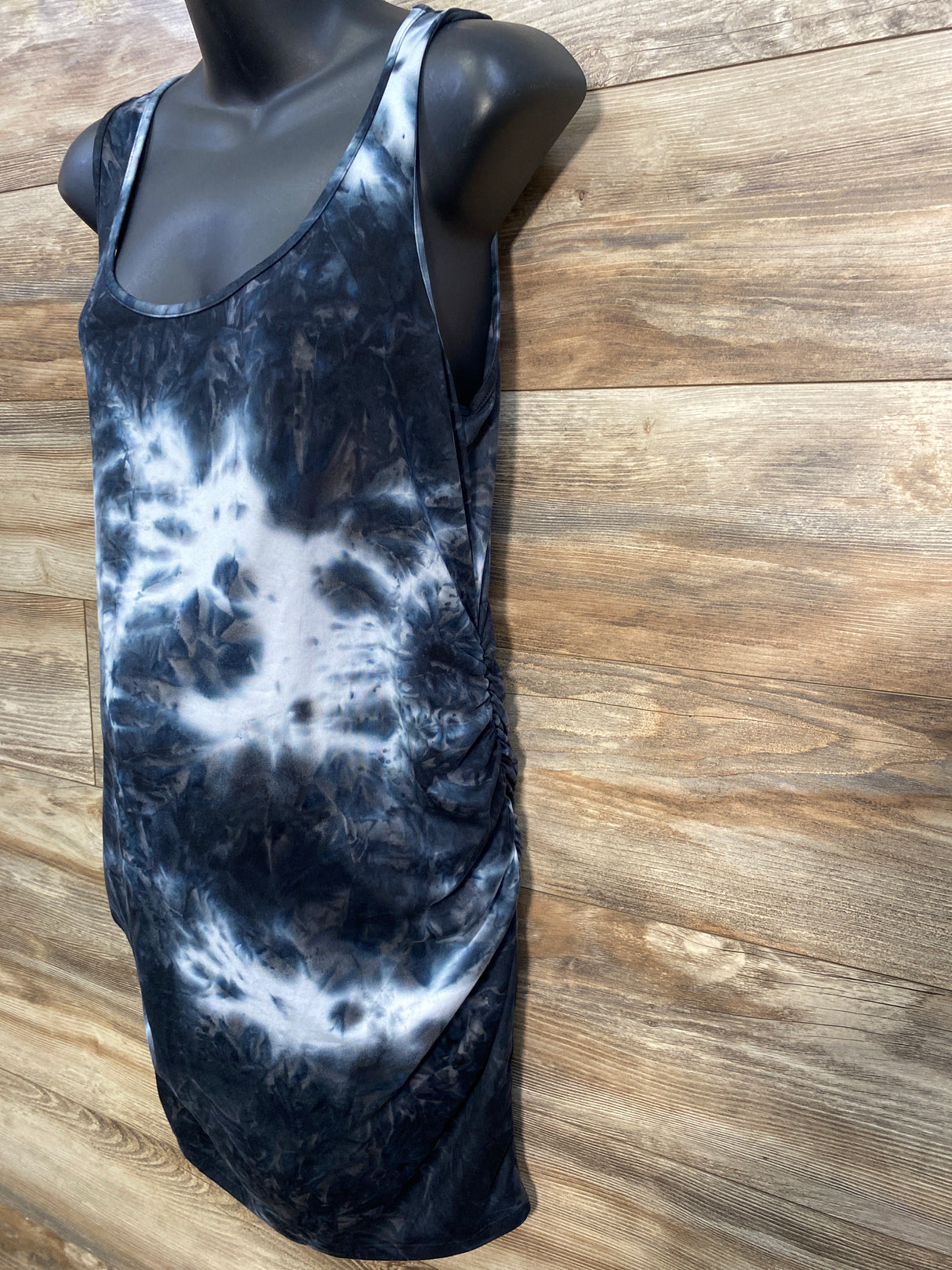 Bump Biddy Maternity Bodycon Dress Blue sz XL