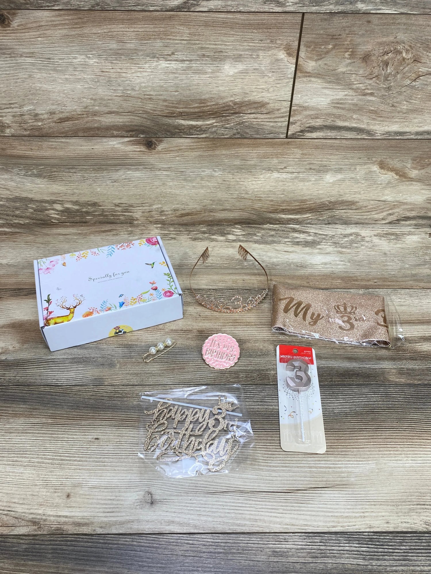 3rd Birthday Decorations for Girls - Me n Mommy To Be