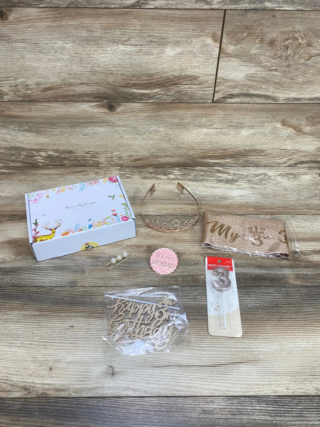 3rd Birthday Decorations for Girls - Me n Mommy To Be