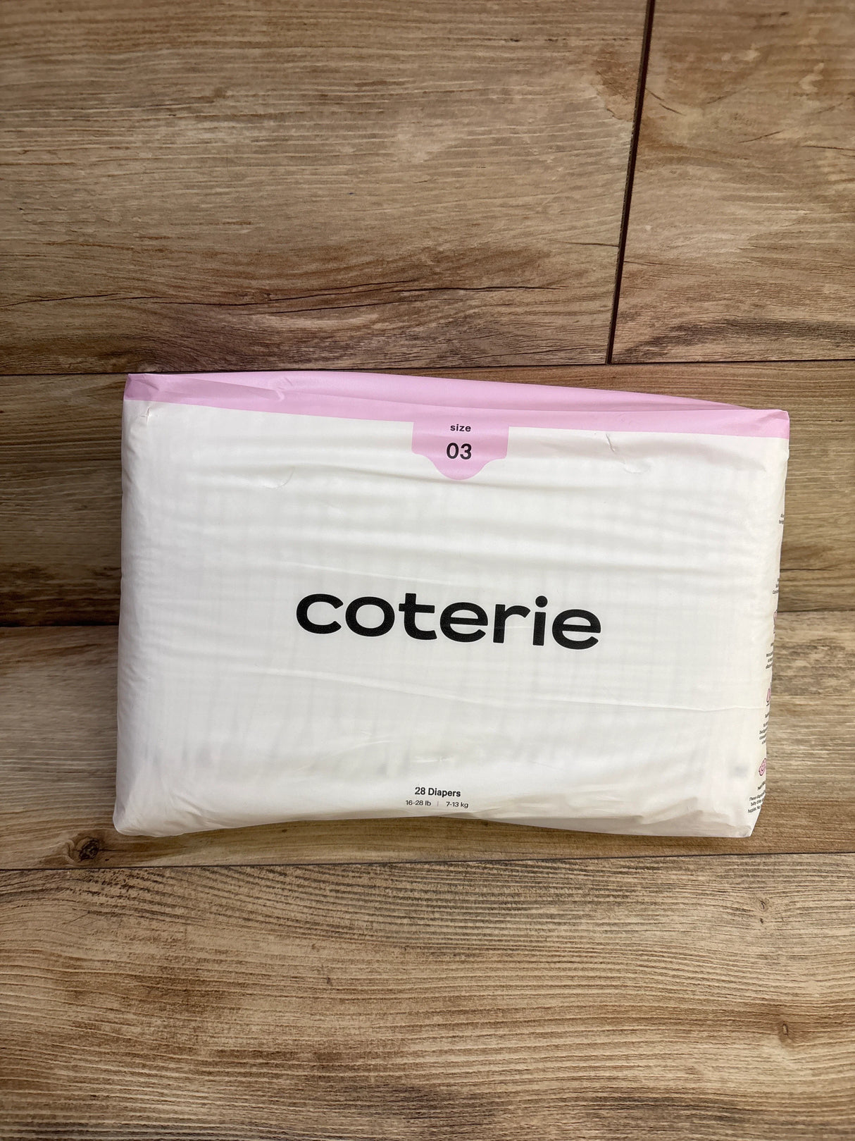 NEW Coterie Diapers Size 3 28ct.