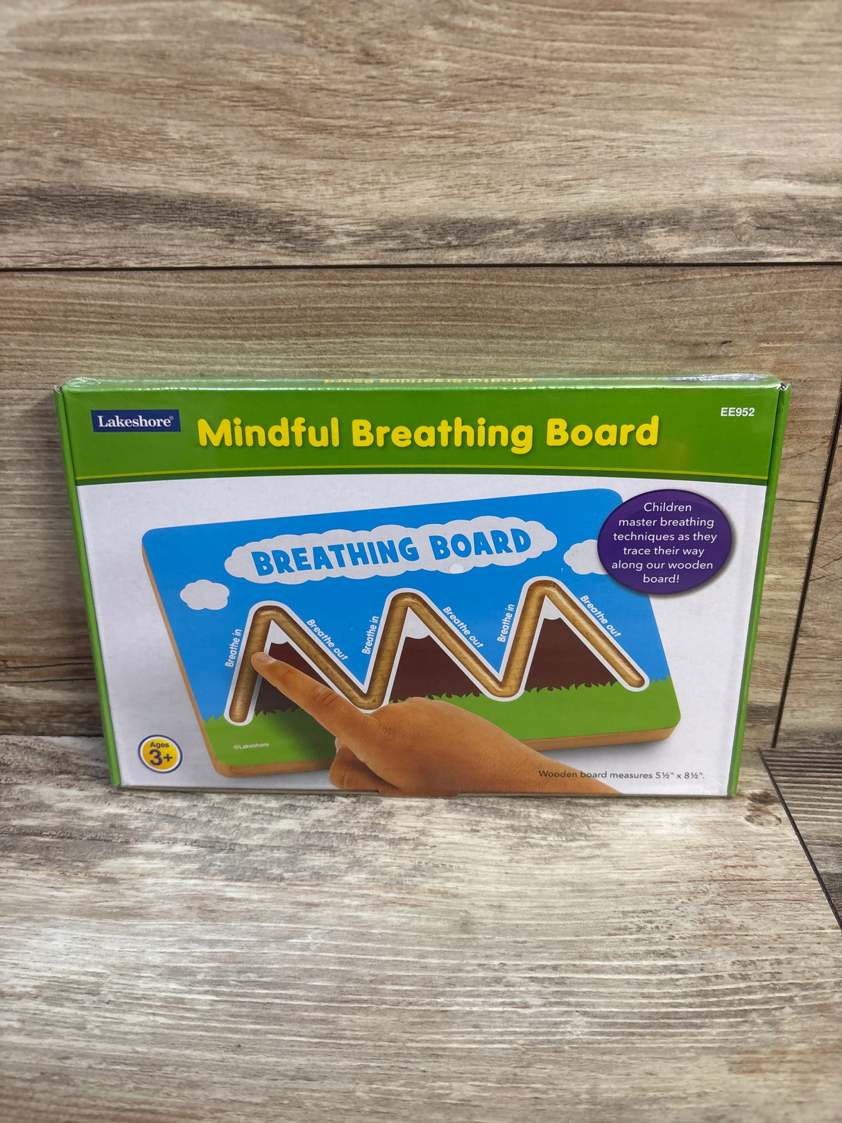 NEW Lakeshore Mindful Breathing Board
