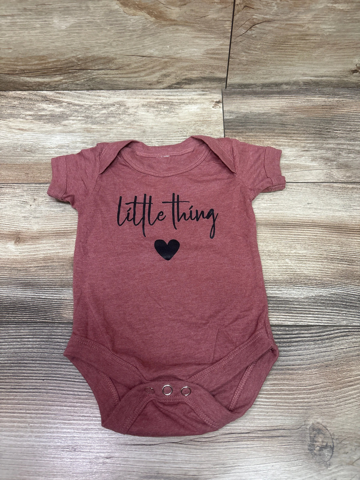 Teeny Fox Little Thing Bodysuit Red sz 6-12m