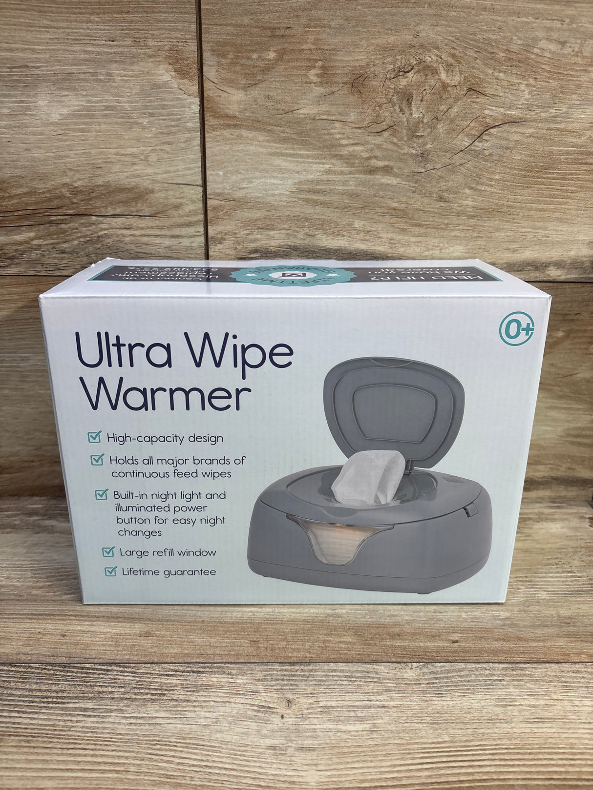 Hiccapop Ultra Wipe Warmer, Grey