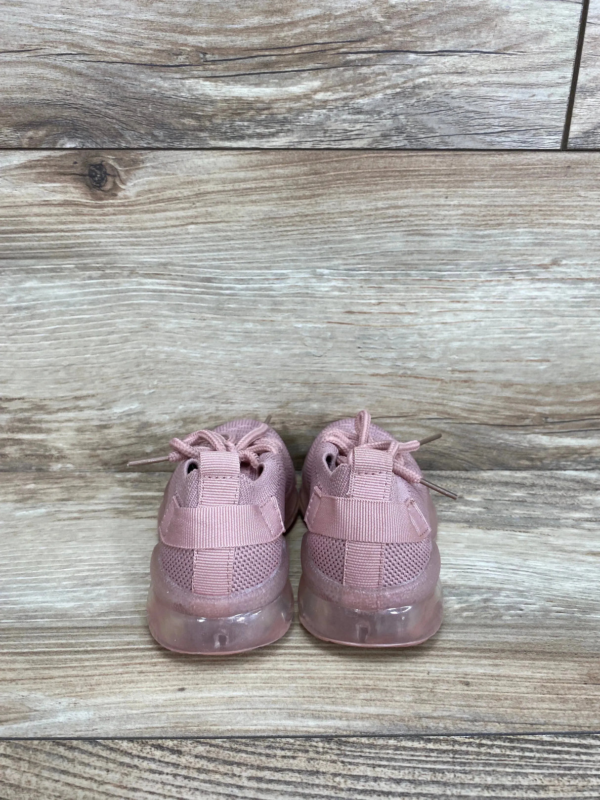 Girls Air Bubble Cushion Knit Sneakers Blush Pink Sz 4c - Me n Mommy To Be