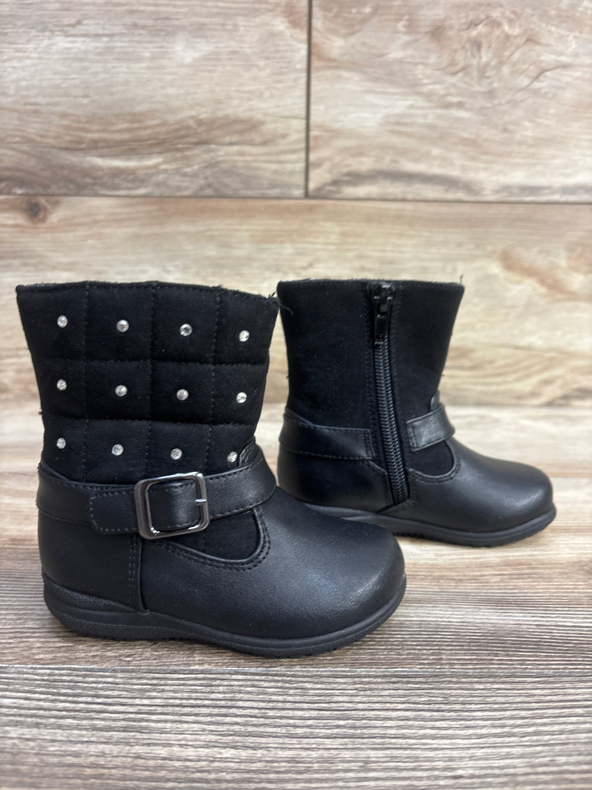 Rachel Shoes Aubriella Boots Black sz 5c