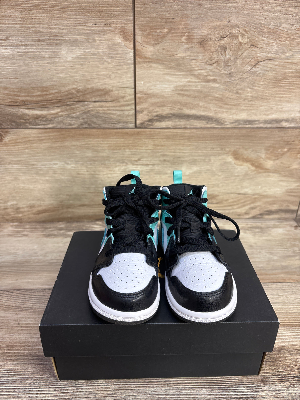 Air Jordan 1 Mid TD 'Tropical Twist' Sneakers sz 9c